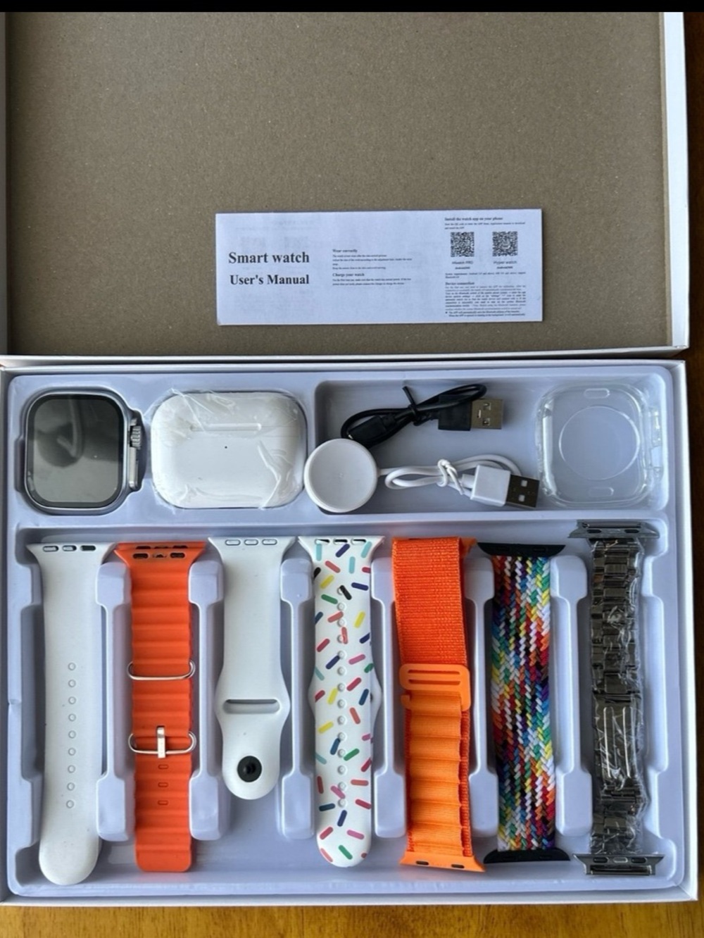 New Hiwatch Pro i20 Ultra 3 Max Suit 10 smart watch